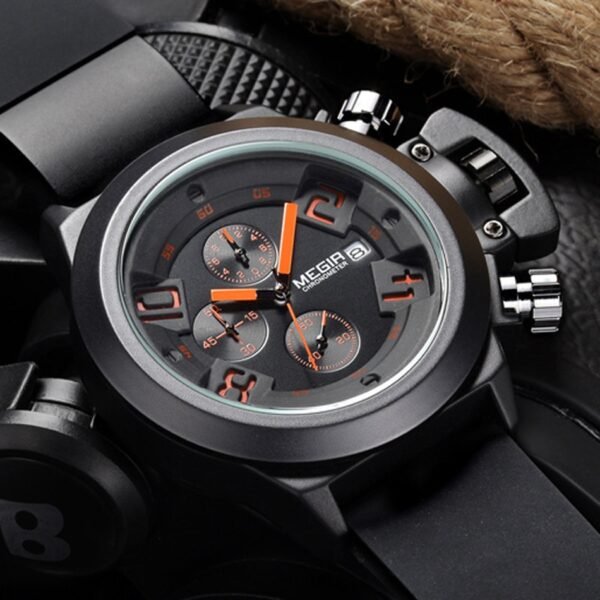 MEGIR Men's Military Waterproof Quartz Sport Watch